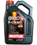 Масло Motul 5W40 8100 X-CLEAN 5L