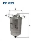 Филтър горивен PP839 FILTRON