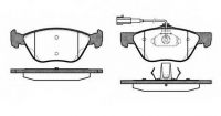 Накладки предни 05P720 LPR