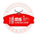 Накладки предни 13-0460-2895-2-SET-MS