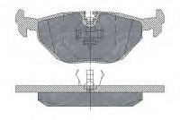 Накладки задни SP198 SCT