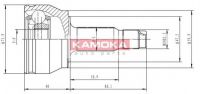 Каре външно к-т 6348 KAMOKA