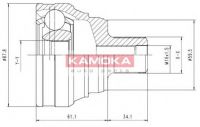 Каре външно к-т 6622 KAMOKA