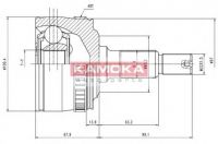 7046 KAMOKA каре външно к-т