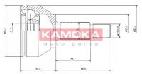 7092 KAMOKA каре външно к-т