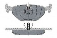 Накладки задни SP170 SCT