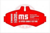 Накладки предни 13-0460-3980-2-SET-MS