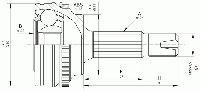 7055 KAMOKA Каре външно к-т