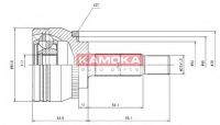 7056 KAMOKA Каре външно к-т