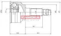 7068 KAMOKA Каре външно к-т