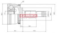 7080 KAMOKA Каре външно к-т