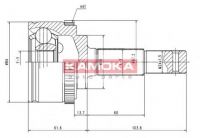 7081 KAMOKA каре външно к-т