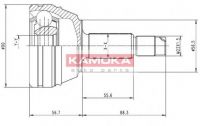 7126 KAMOKA Каре външно к-т