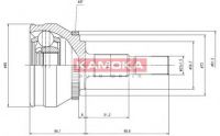 7128 KAMOKA Каре външно к-т