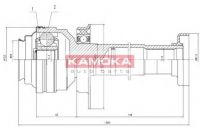 8711 KAMOKA Каре външно к-т