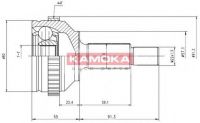 6714 KAMOKA Каре външно к-т