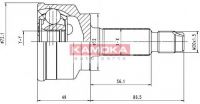 6016 KAMOKA каре външно к-т