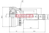 6658 KAMOKA Каре външно к-т