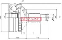6576 KAMOKA Каре външно к-т