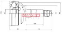Каре външно к-т 6558 KAMOKA