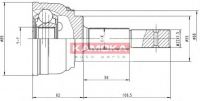 6540 KAMOKA Каре външно к-т